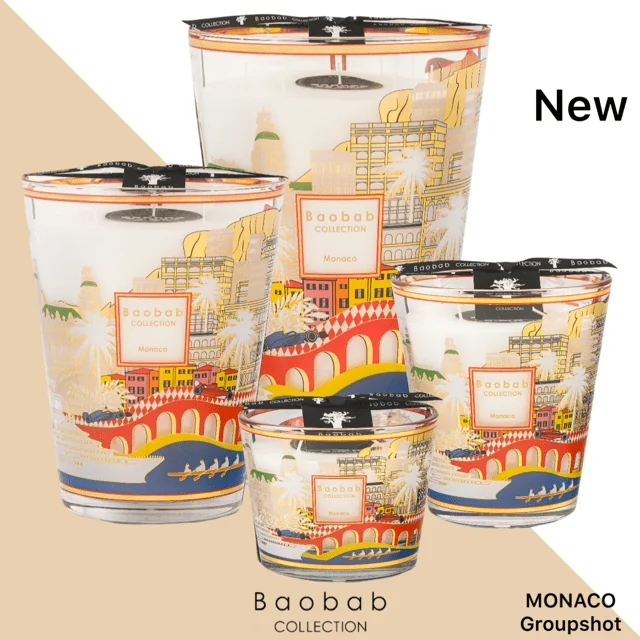 Baobab Geurkaars MONACO