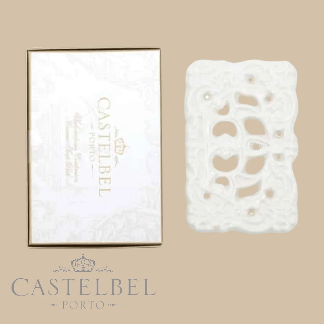 Castelbel Zeepschaal Wit Porselein
