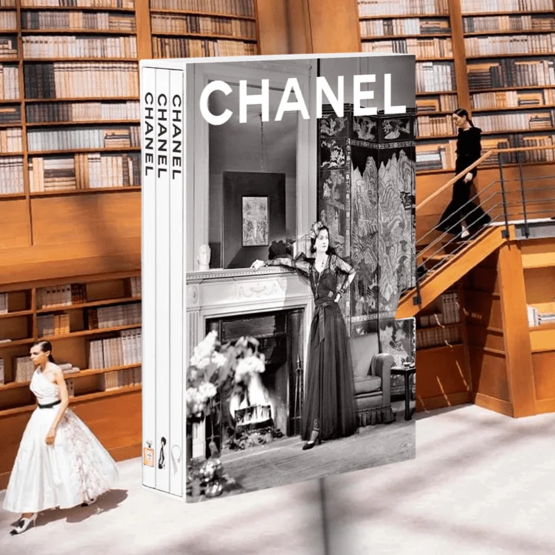 Chanel Set of 3-Book Slipcase