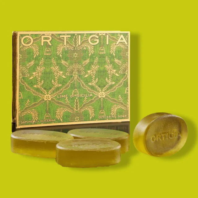 Ortigia Glycerine Zeep Box Lime Di Sicillia