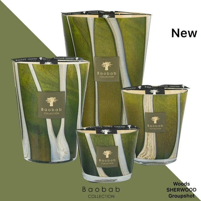 Baobab Geurkaars Woods SHERWOOD