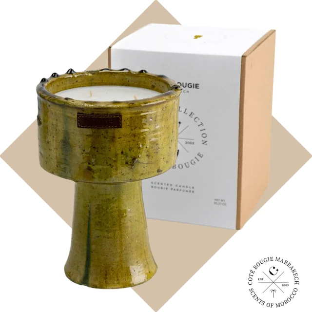 CÔTÉ BOUGIE Geurkaars COUPE TAMEGROUTE YELLOW