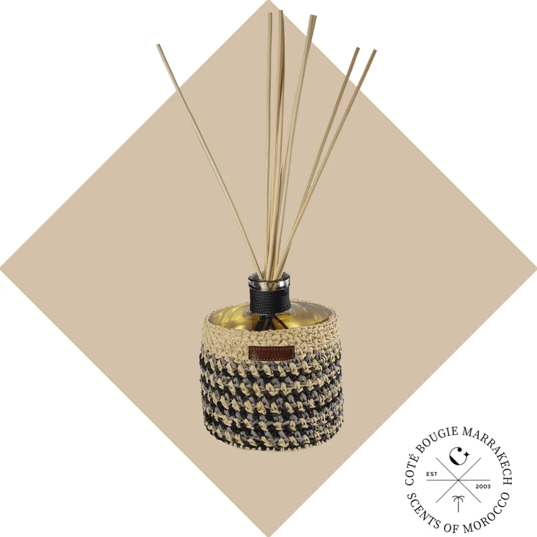 Côté Bougie Geurstokjes Raphia Crochet Mia 500ml