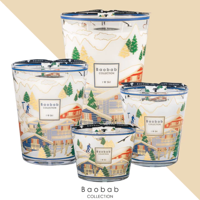 Baobab Geurkaars I Love Ski