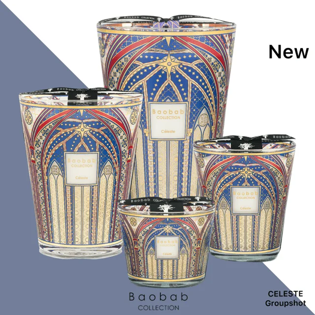 Baobab Geurkaars CELESTE