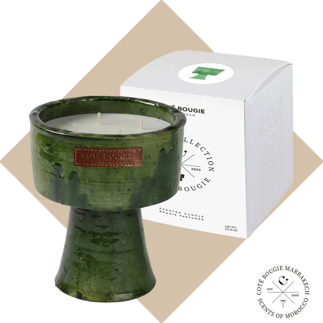 CÔTÉ BOUGIE Geurkaars COUPE TAMEGROUT VERT