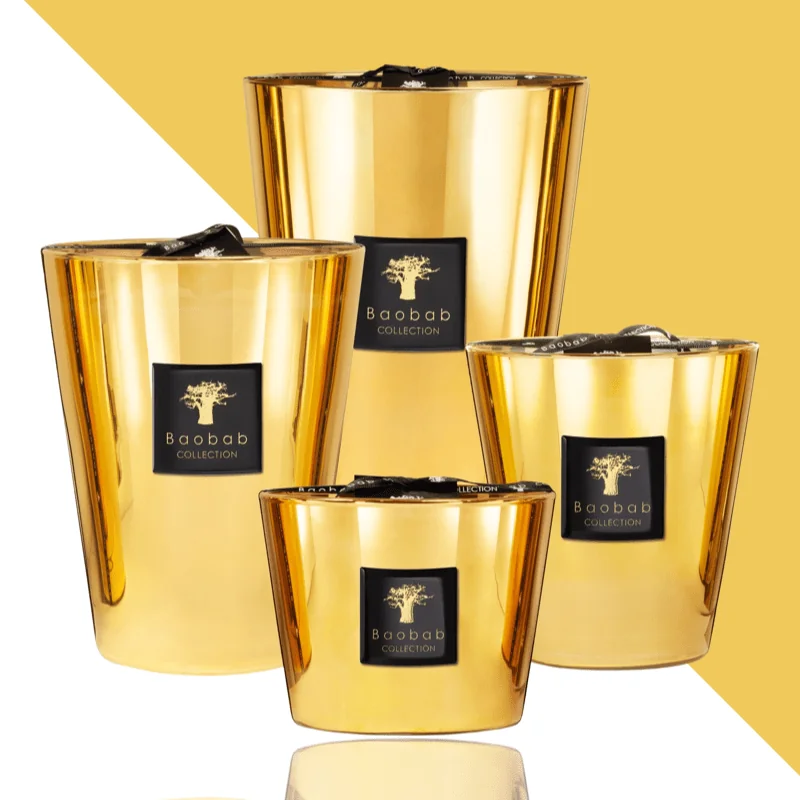 Baobab Geurkaars Les Exclusives Aurum