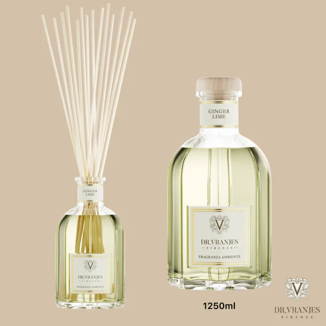 DR. VRANJES Geurstokjes GINGER LIME