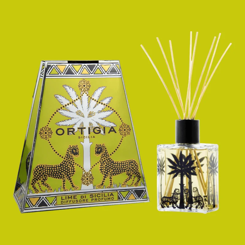 Ortigia Geurstokjes Palma Lime di Sicilia