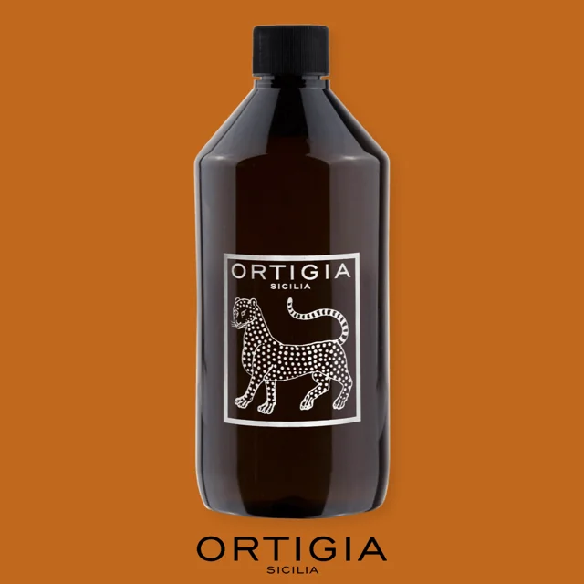 Ortigia Douchegel Navulling 1L AMBRA NERA